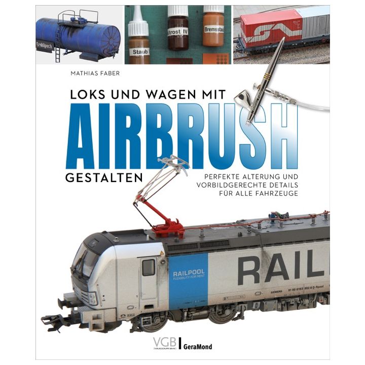 Loks und Wagen mit Airbrush gestalten
