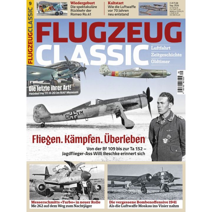 Flugzeug Classic 9/2026
