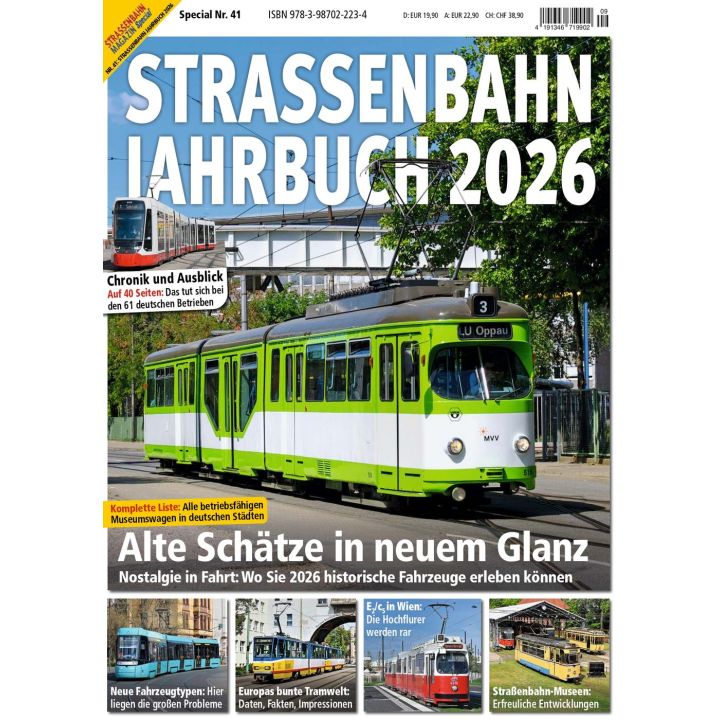 Stra&szlig;enbahn Magazin Jahrbuch 9/2026
