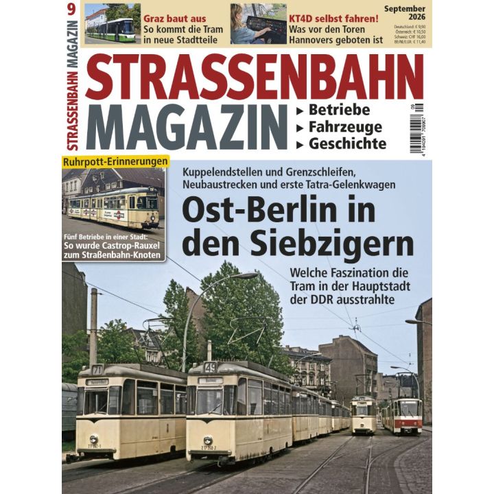 Straßenbahn Magazin 9/2026