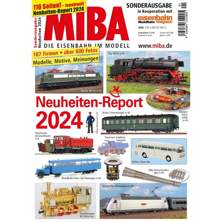 Miba Neuheiten Report 2024
