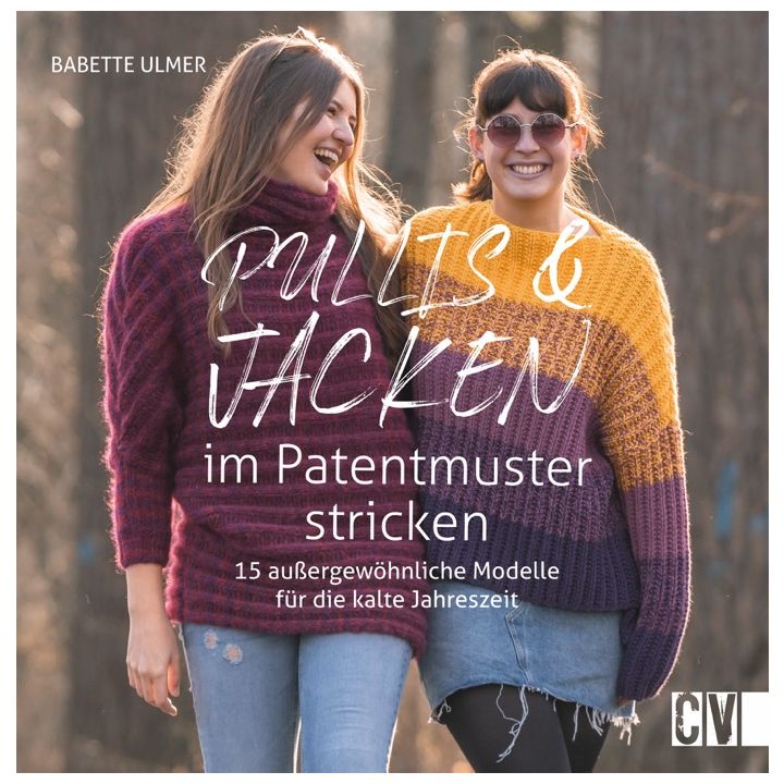Pullis und Jacken im Patentmuster stricken