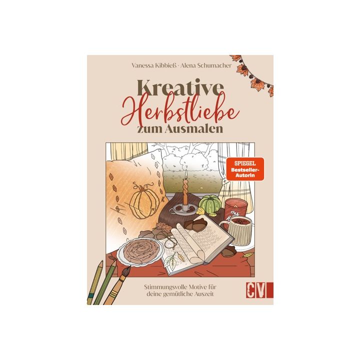Meine kreative Herbstliebe zum Ausmalen