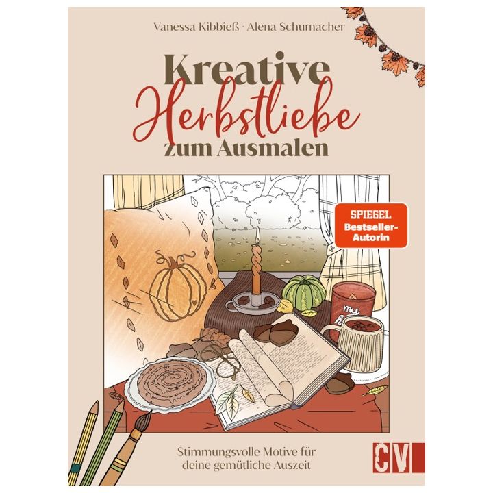 Meine kreative Herbstliebe zum Ausmalen