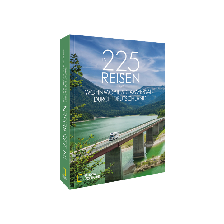 In 225 Reisen mit Wohnmobil & Campervan durch Deutschland