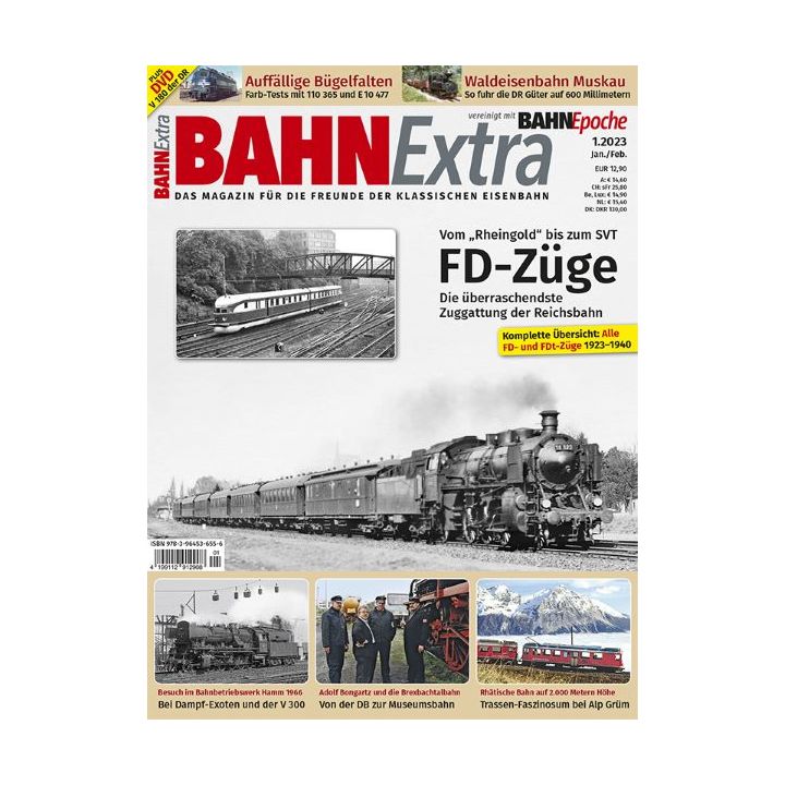 FD-Züge 1923 - 1940  (Ausgabe 1/2023)