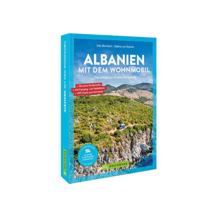 GPS-DOWNLOAD ZUM TITEL Albanien mit dem Wohnmobil