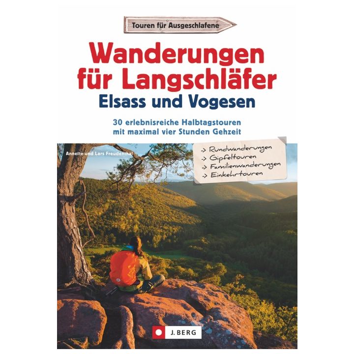 GPS-Download zum Titel Wanderungen f&uuml;r Langschl&auml;fer Elsass und Vogesen