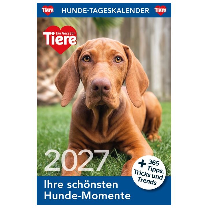Hunde Tageskalender 2027