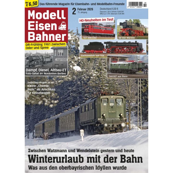 Modelleisenbahner 2/2026