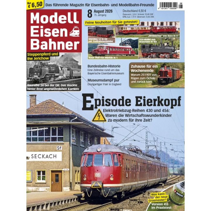 Modelleisenbahner 8/2026