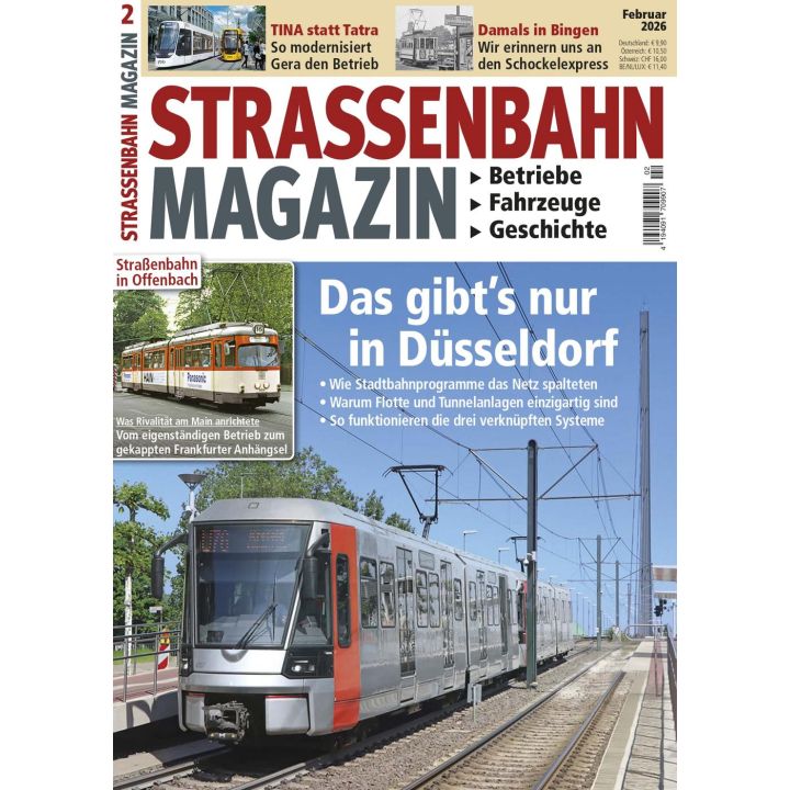 Stra&szlig;enbahn Magazin 2/2026