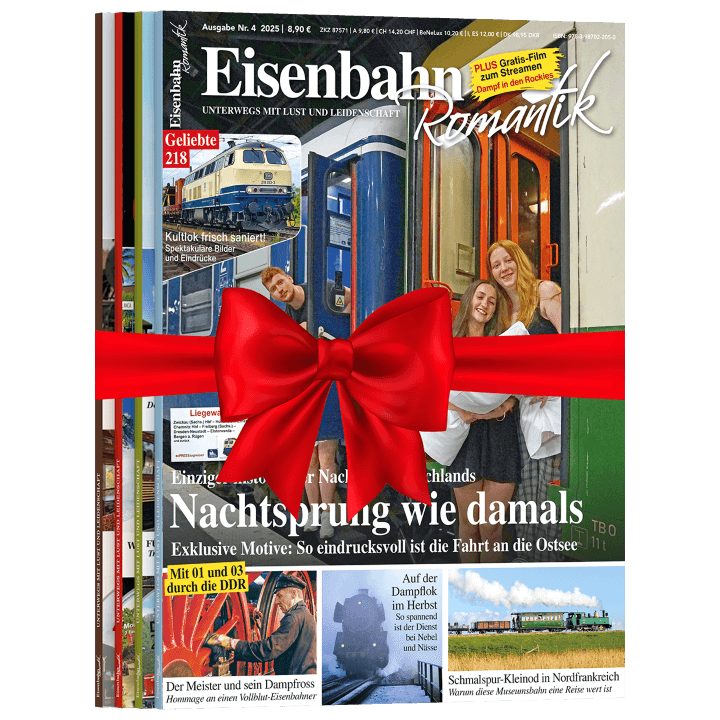 Eisenbahn Romantik zum Verschenken