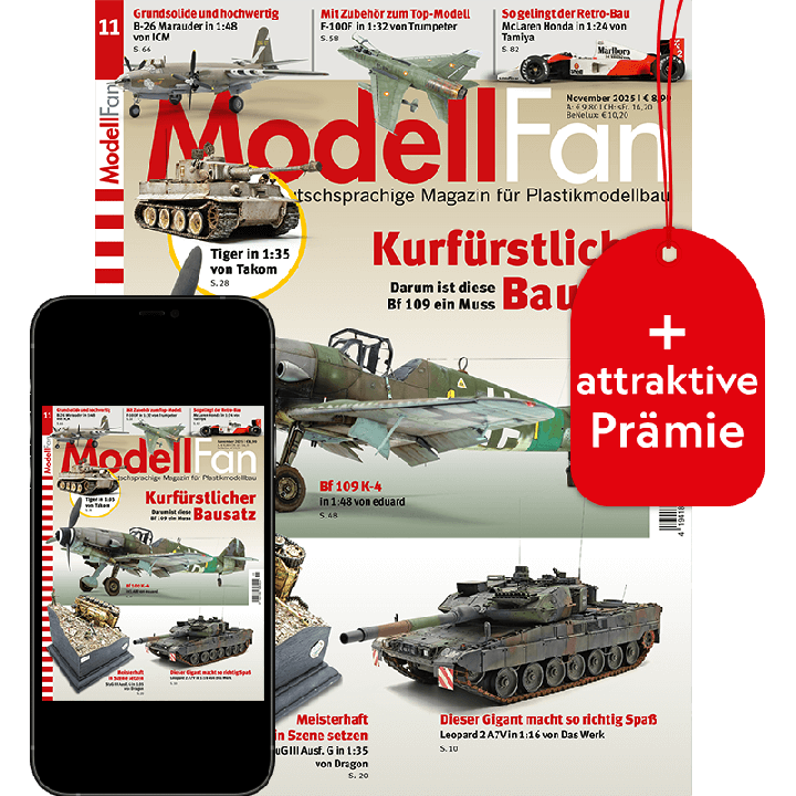 ModellFan Testabo „Plus“ mit Geschenk für Sie