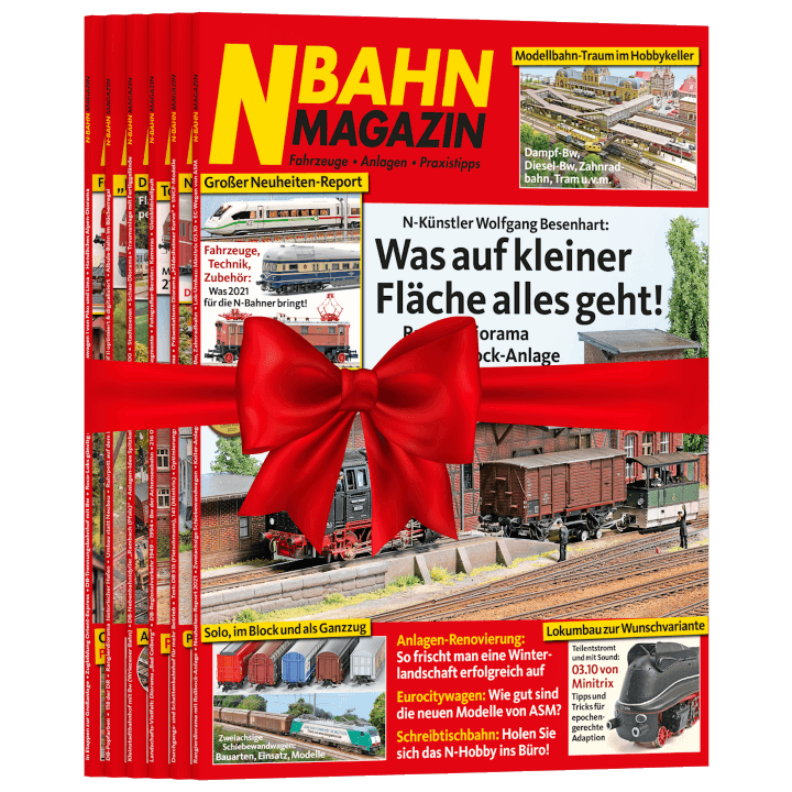 N-Bahn Magazin zum Verschenken