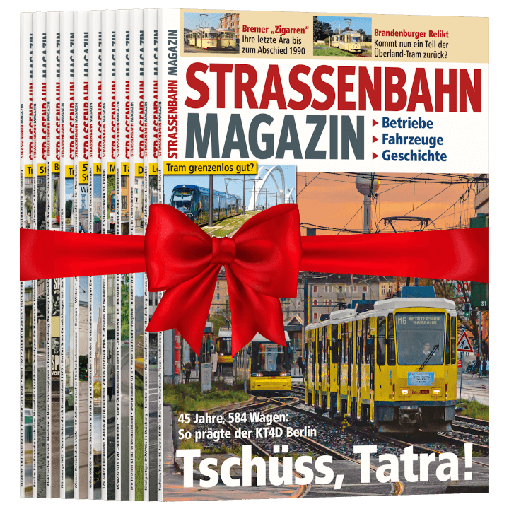 Straßenbahn Magazin zum Verschenken