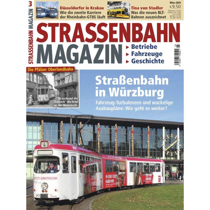 Stra&szlig;enbahn Magazin Testsparabo &bdquo;Plus&ldquo; mit Geschenk f&uuml;r Sie