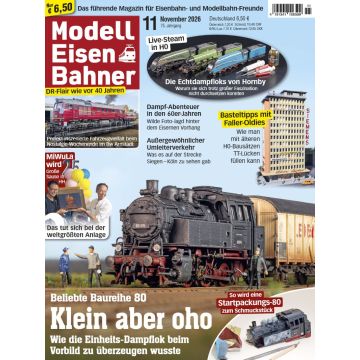 Modelleisenbahner 11/2026