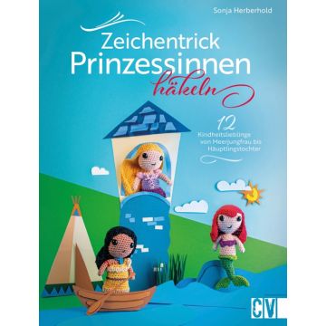 Zeichentrick-Prinzessinnen häkeln