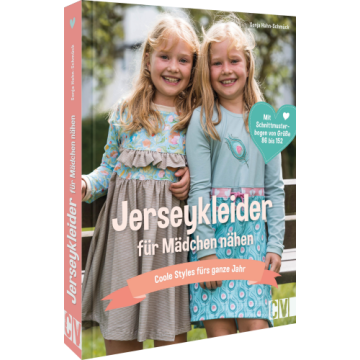 Jerseykleider für Mädchen nähen