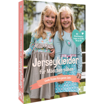 Jerseykleider für Mädchen nähen