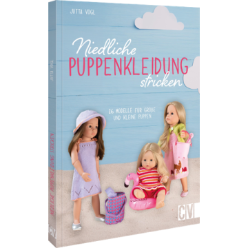 NIEDLICHE PUPPENKLEIDUNG STRICKEN
