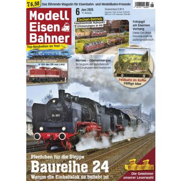 Modell Eisenbahner 6/2025
