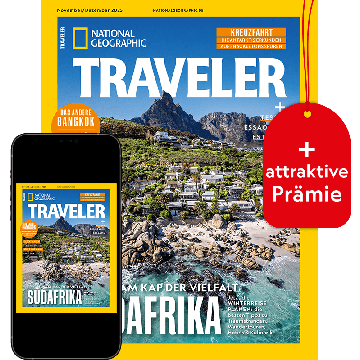 NATIONAL GEOGRAPHIC TRAVELER Testabo „Plus“ mit Geschenk für Sie